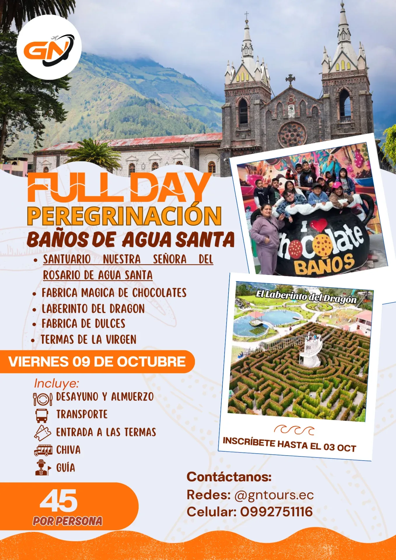 Full Day a Baños